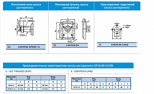 Насос шестеренный GP1K10R-G170B