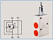 Клапан запорный HOV-1/2-80